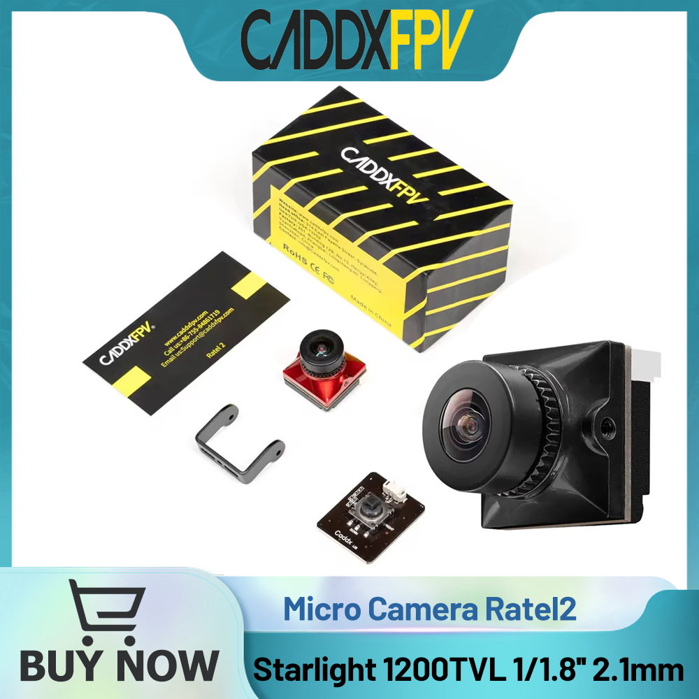 CADDX Micro FPV Camera Ratel 2 - Drone Rc Leading ulasan dan harga