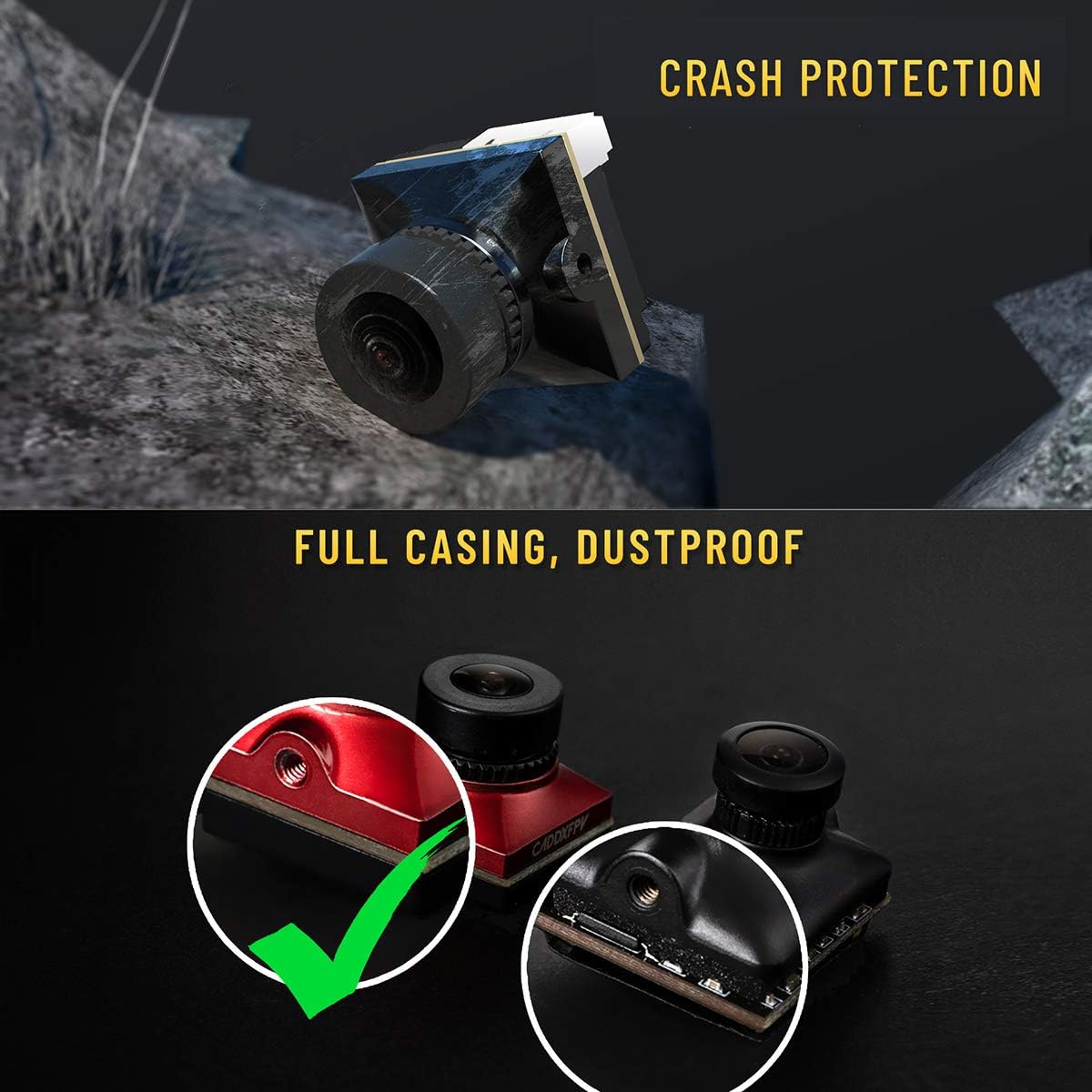 CADDX Micro FPV Camera Ratel 2 - Drone Rc Leading ulasan dan harga