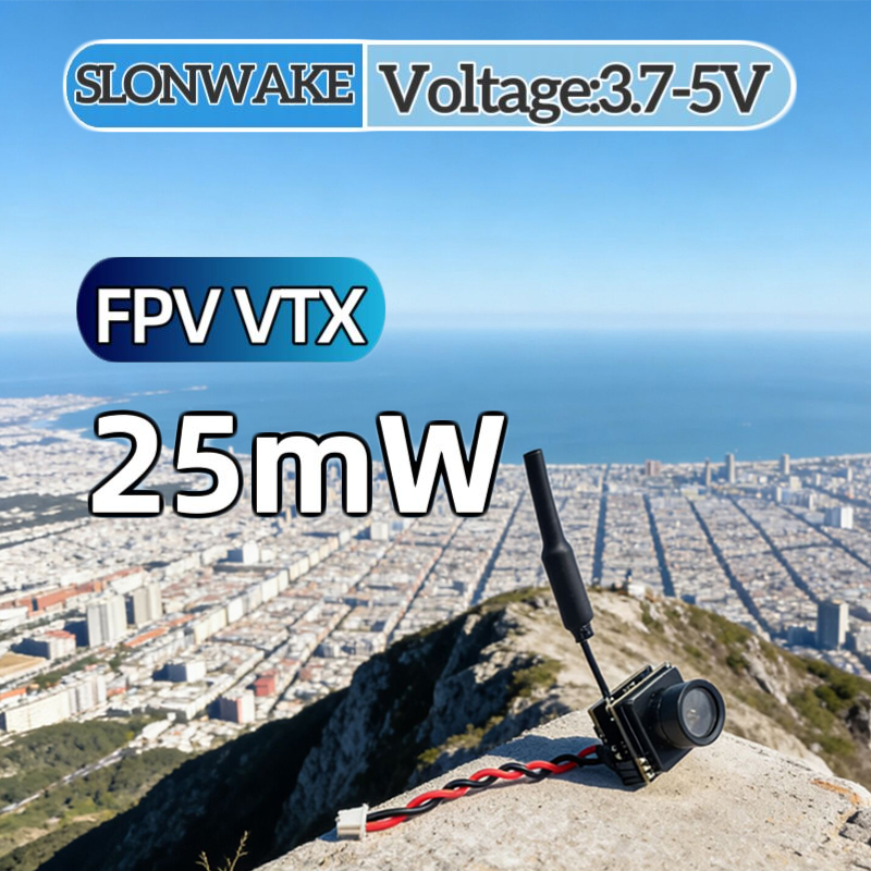 SLONWAKE FPV 25mW power simula - Drone Rc Toy ulasan dan harga