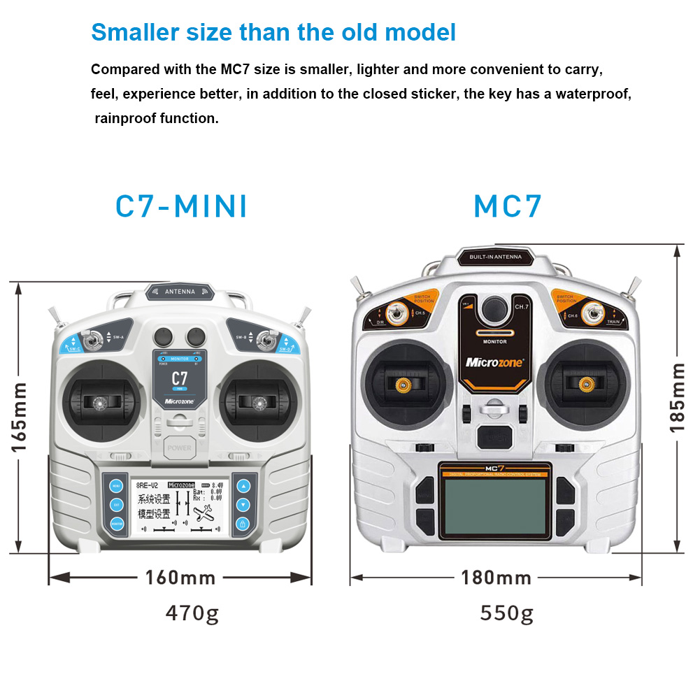 MicroZone MC7 Controller C7 MI - Drone Rc Leading ulasan dan harga
