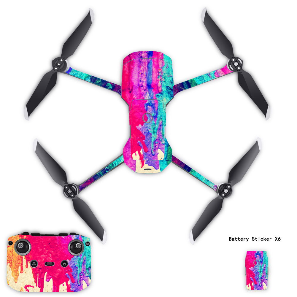 PVC Stickers Waterproof Skin D - Drone Rc Cover ulasan dan harga