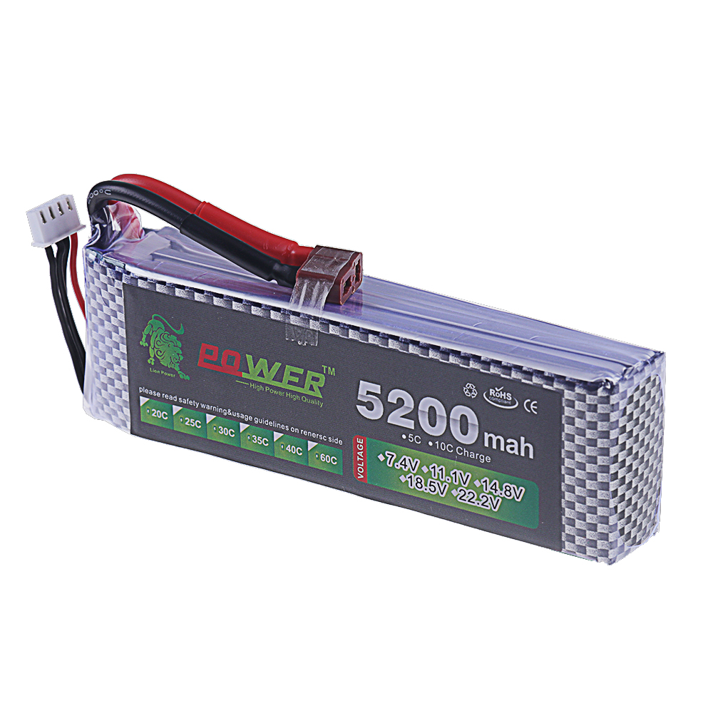 3S Lipo Battery 11.1V 5200mah  - Drone Rc Leading ulasan dan harga
