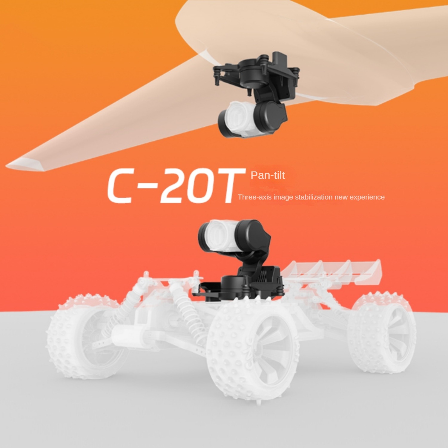 NCZOBOE  C-20T 3-Axis O4 FPV G - Drone Dji Rc Pro ulasan dan harga
